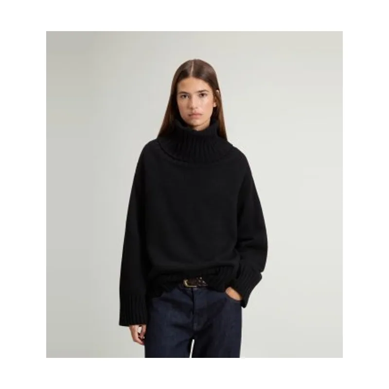 Woolrich Jersey de cuello alto de mezcla de lana y cachemira CFWWKN2045FRUF0574