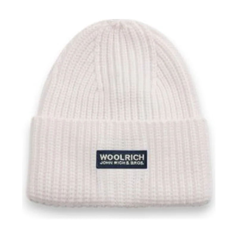Woolrich Gorro Fine Merinos Logo CFWWAC2057FRUF0428