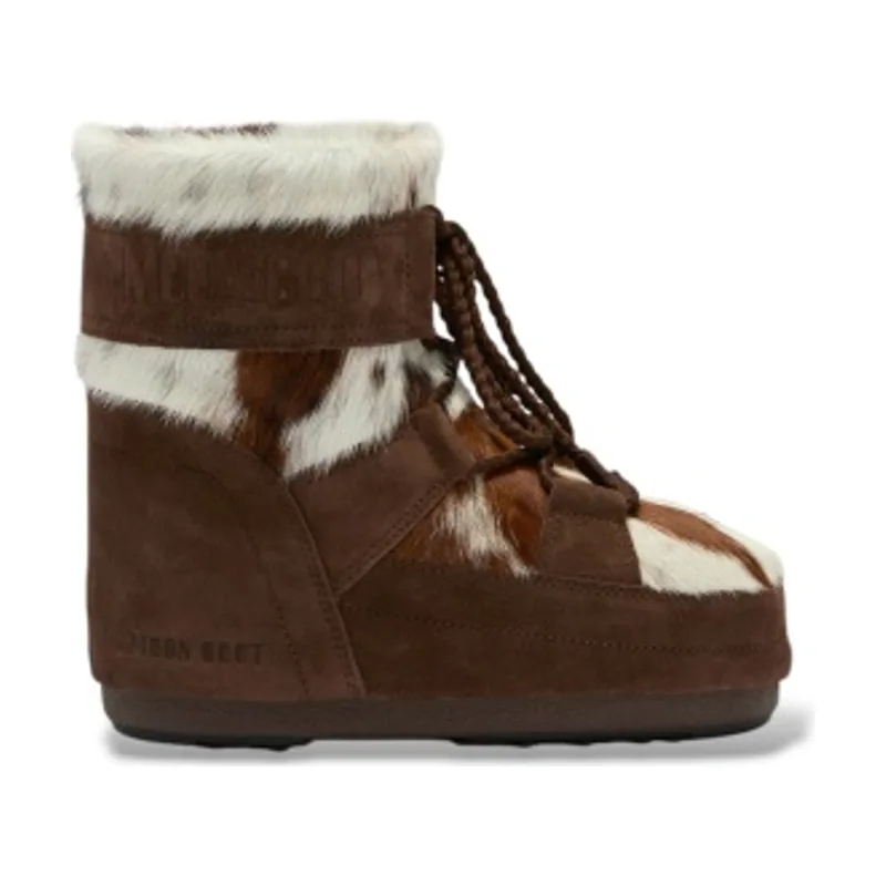 Moon Boot Botas de Piel Icon Low Archive 1985 Cow 80D1409930