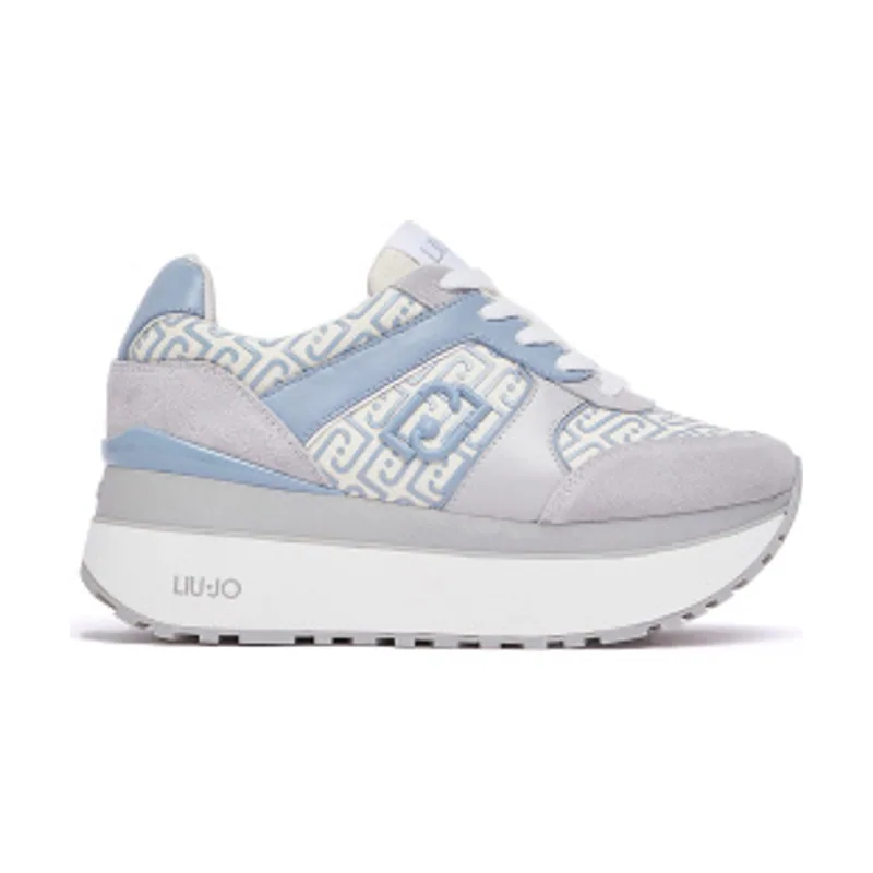 Liu jo Zapatillas de piel Maxi Wonder Plus 02 BA6019PX823S3972