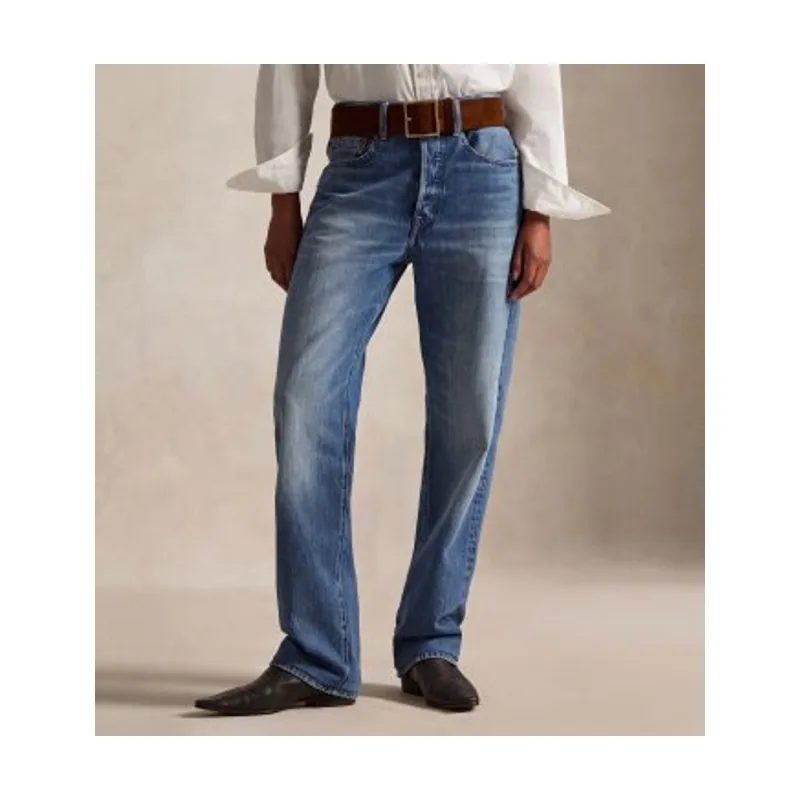 Polo Ralph Lauren Jeans de tiro alto Relaxed Straight Fit 211969410001