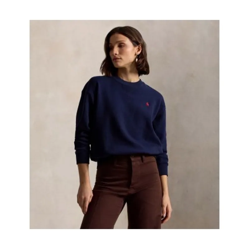 Sudadera de felpa con cuello redondo 211971690003