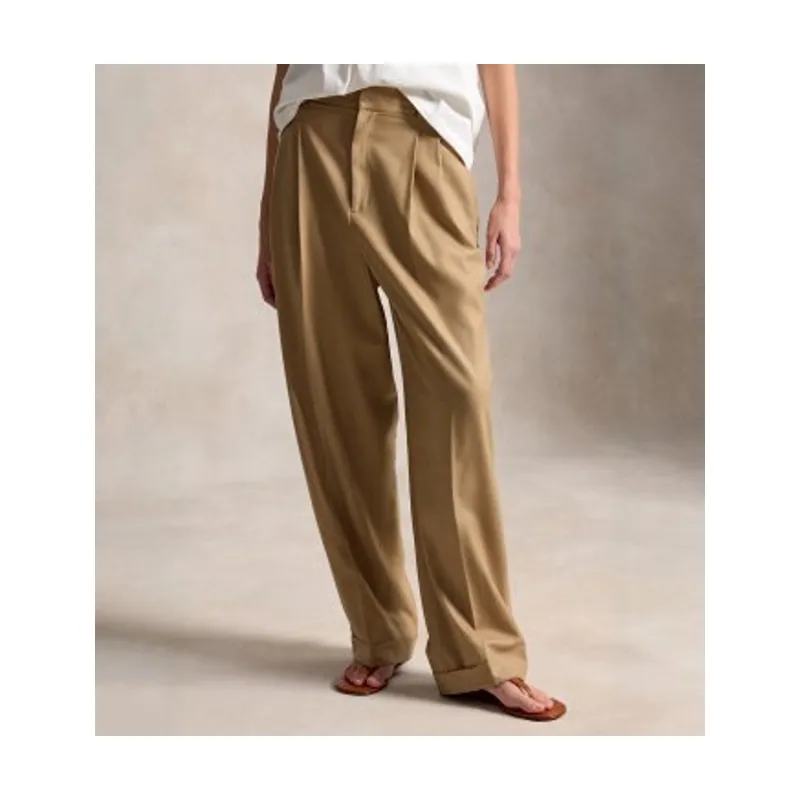 Polo Ralph Lauren Pantalón Bacall de mezcla de lana 211A10720002