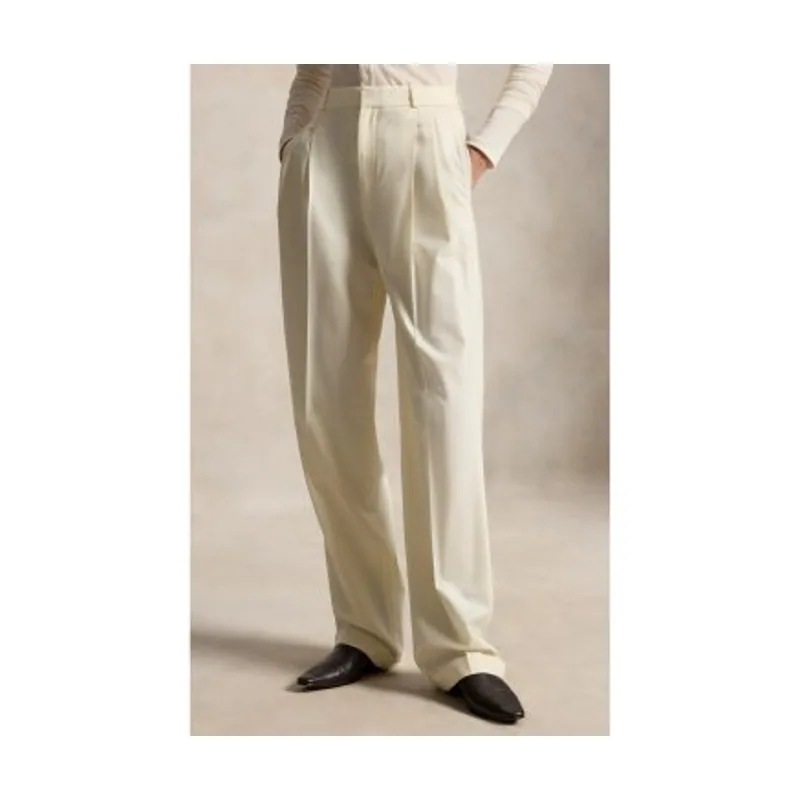 Polo Ralph Lauren Pantalón Bacall de mezcla de lana 211A10722001