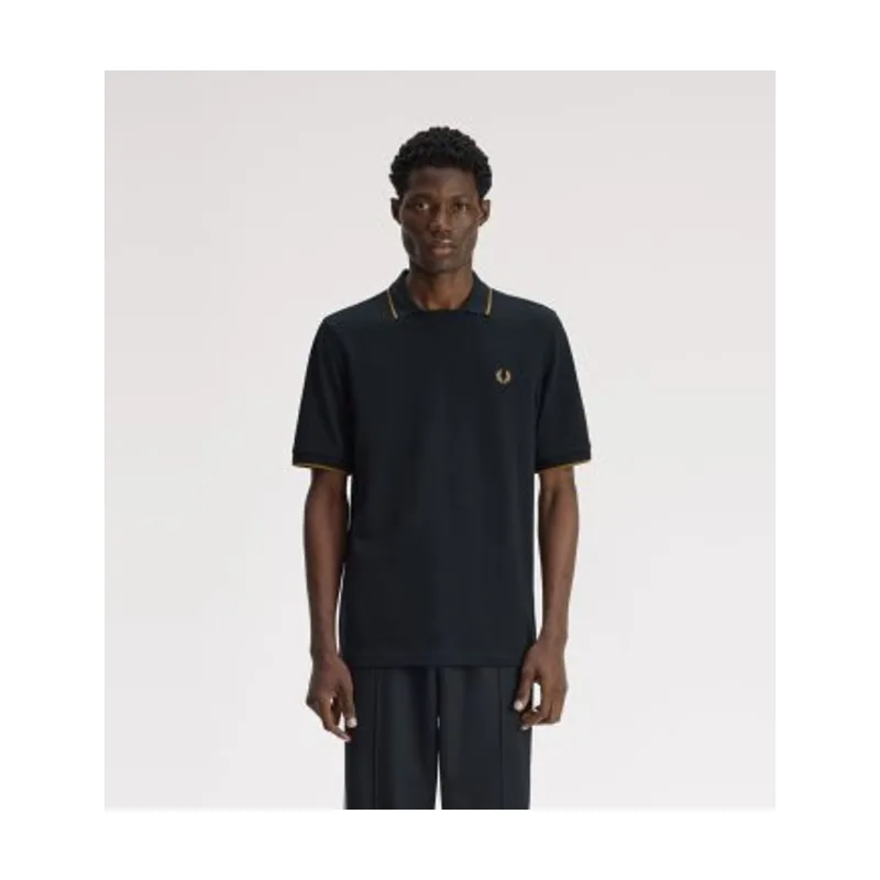 Fred Perry Polo con cuello abierto M3404