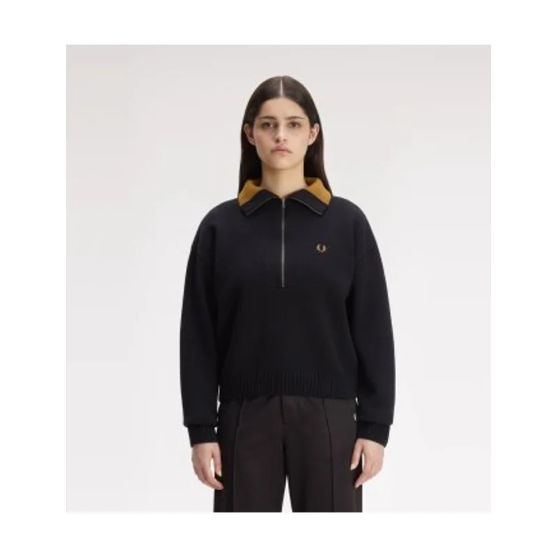 Fred Perry Jersey Half Zip K3142