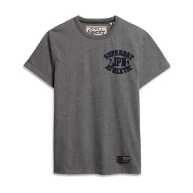Superdry Camiseta de manga corta con detalle en el pecho Vintage Athletic M1012041A