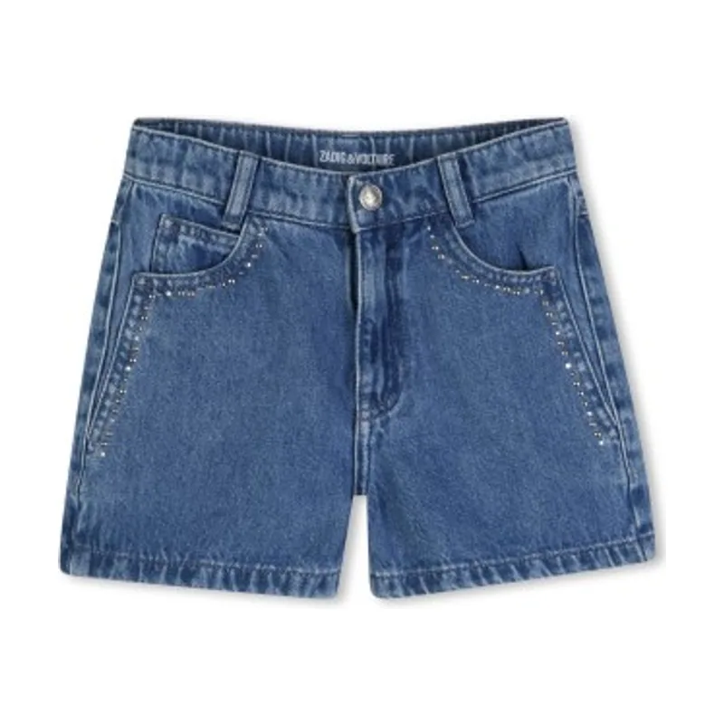 Zadig & Voltaire Shorts Mezclilla X60563