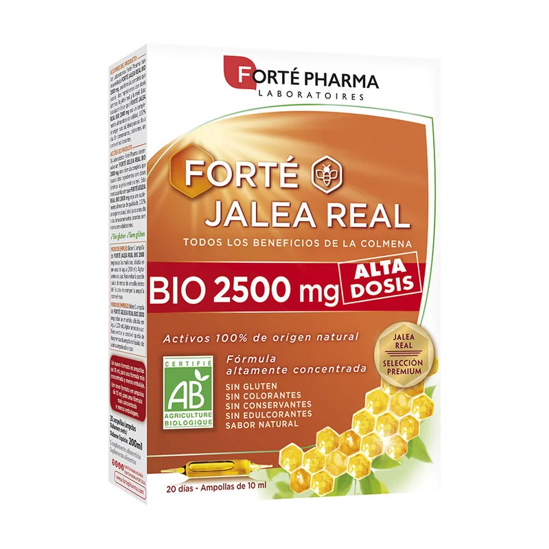 Forte Pharma FORTÉ JALEA REAL BIO 2500 mg ampollas 20 x 15 ml