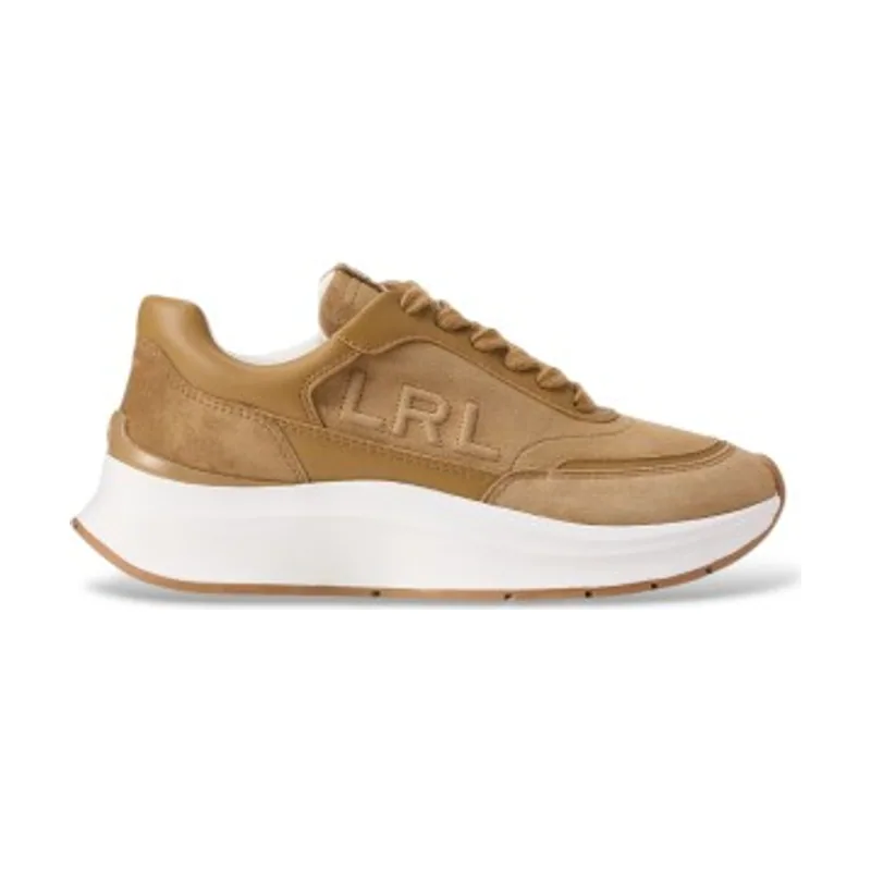 Lauren Ralph Lauren Deportivas Franky de ante de oveja y piel 802P18468001