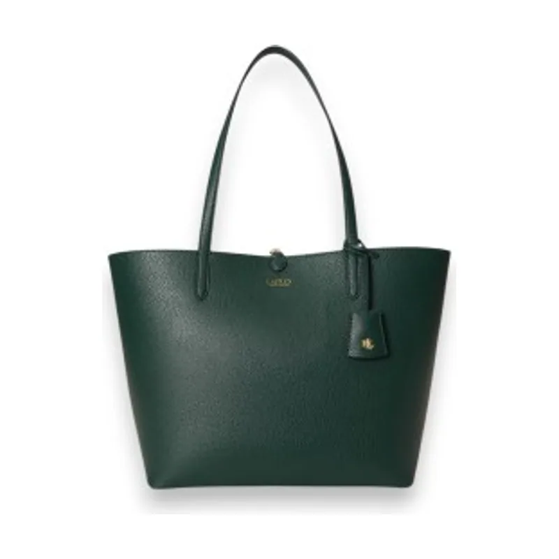 Lauren Ralph Lauren Bolso Tote reversible de piel 431795329084