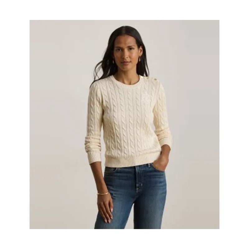 Lauren Ralph Lauren Jersey en punto de ochos con botones 200P14039003