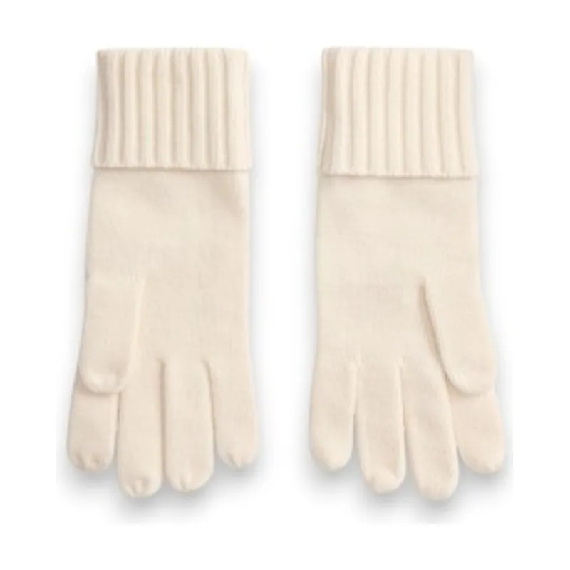 Guantes de punto con botones de escudo 454P04468003