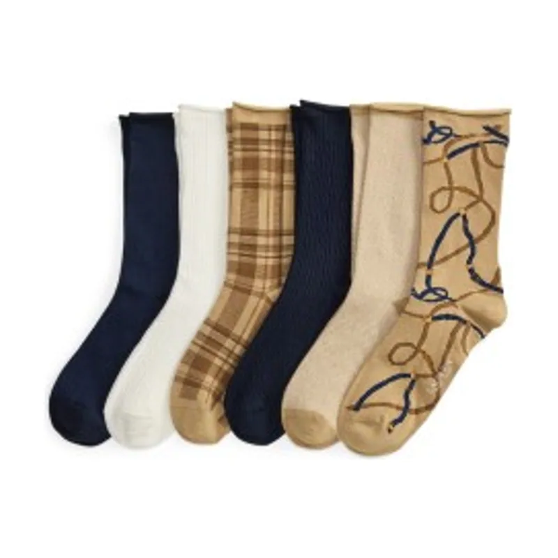Lauren Ralph Lauren Set 6 Pares de Calcetines Patter 454P20828001