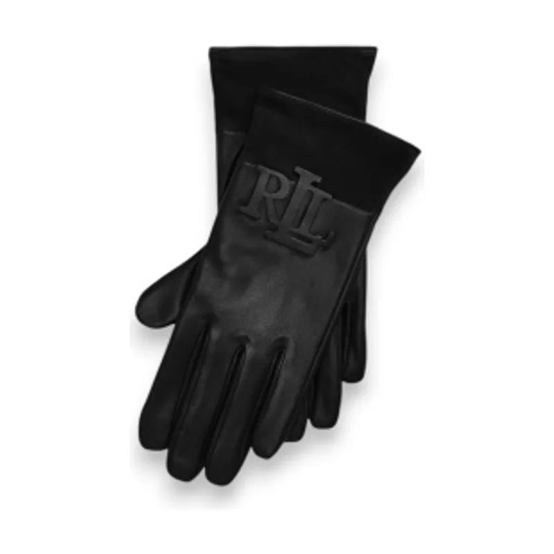 Lauren Ralph Lauren Guantes técnicos de piel de oveja 454P23591001