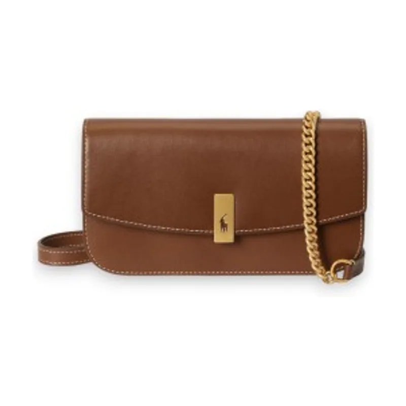 Polo Ralph Lauren Bolso cartera Polo ID de piel con cadena 427P04993001
