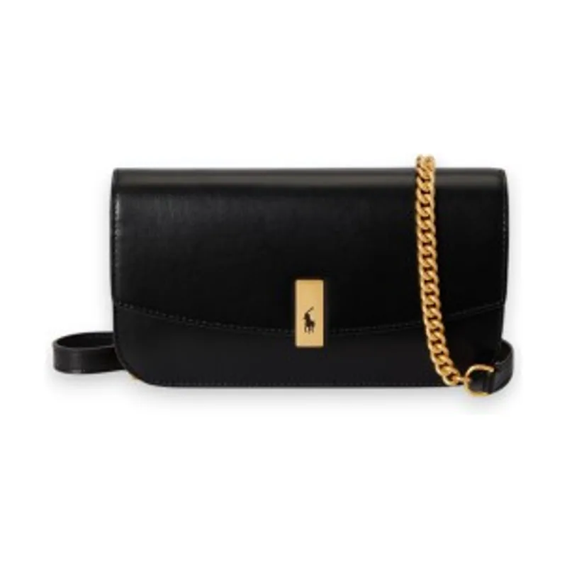 Polo Ralph Lauren Bolso cartera Polo ID de piel con cadena 427P04993002