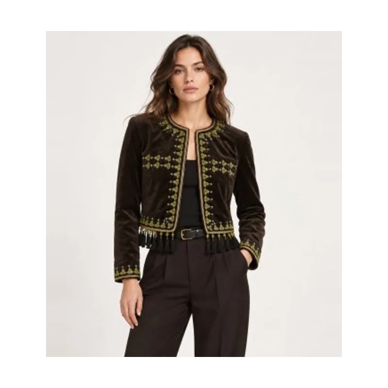 Polo Ralph Lauren Chaqueta de terciopelo con adornos 211B23760001