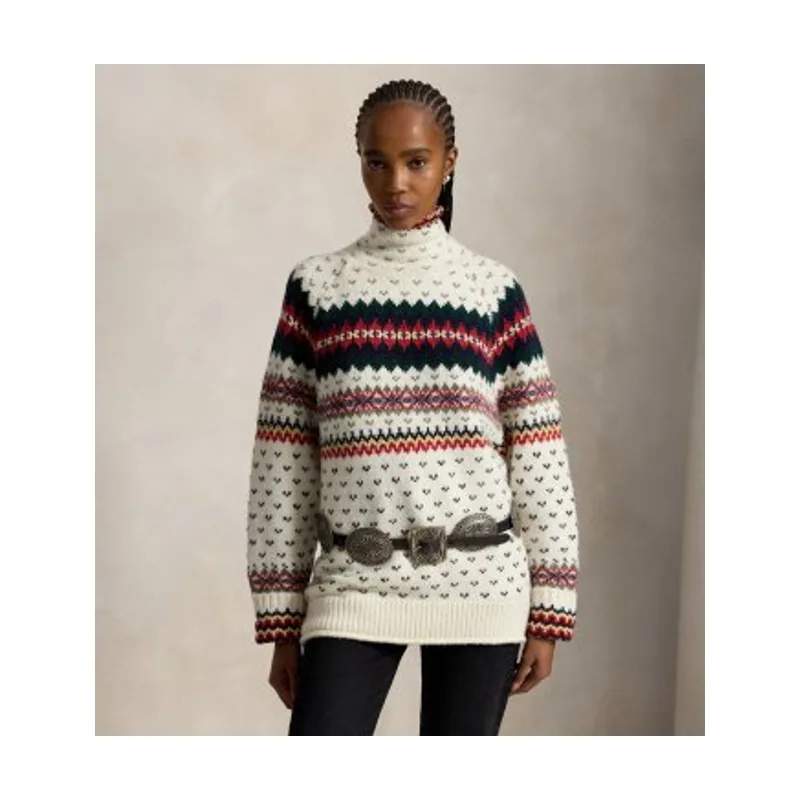Polo Ralph Lauren Jersey de mezcla de lana Fair Isle 211B23912001