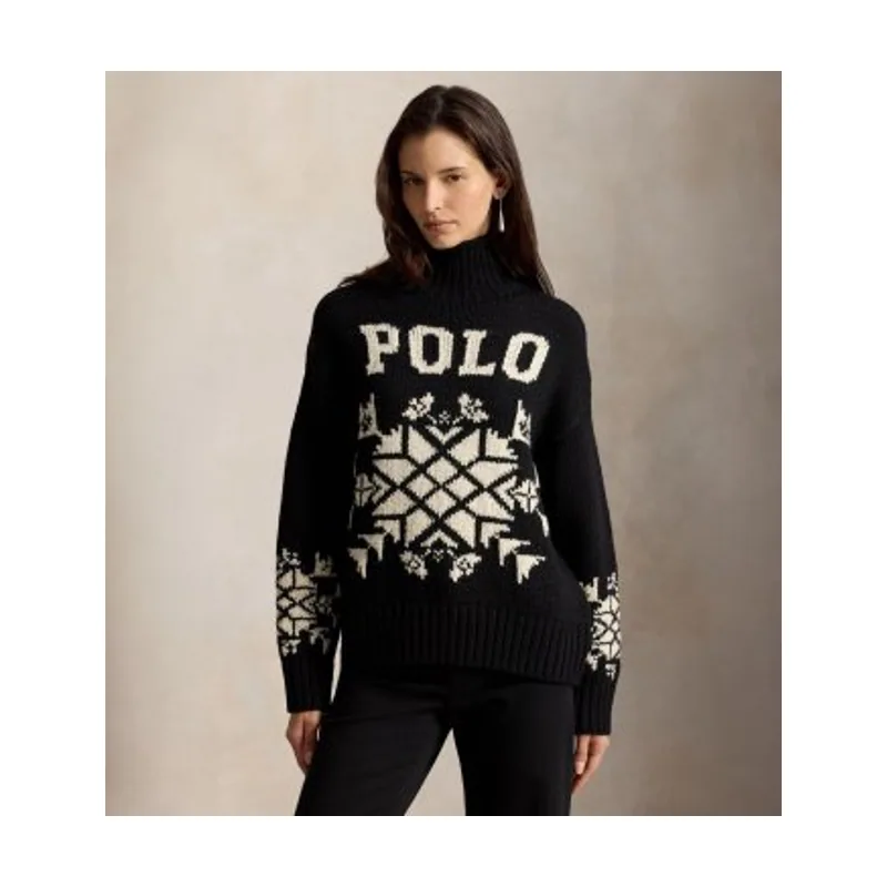 Polo Ralph Lauren Jersey de lana con cuello vuelto 211B23923001