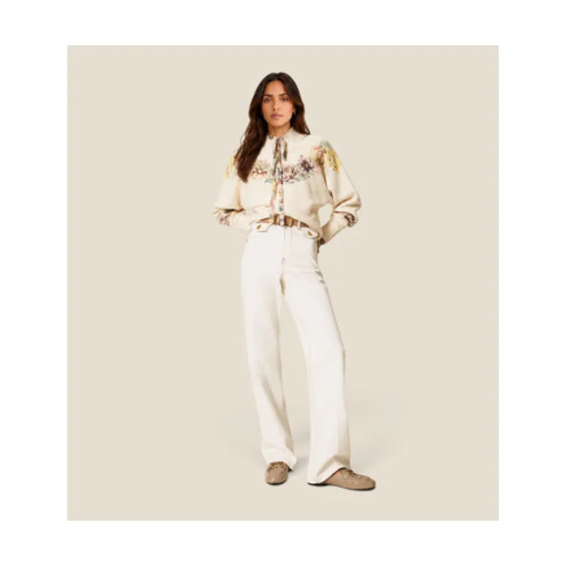 Twinset Pantalones rectos de bull 262TT2510