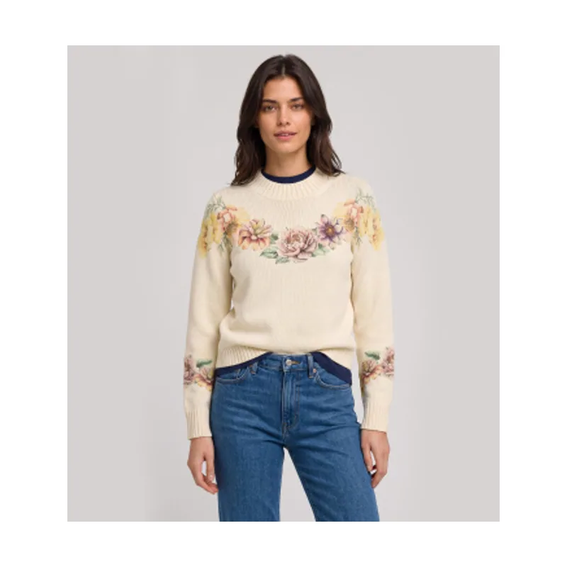 Twinset Jersey de mezcla de lana con estampado 262TT3460