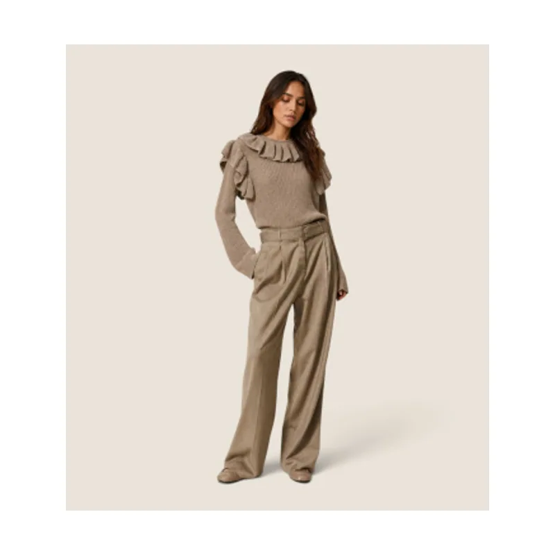 Twinset Pantalón palazzo de raso 262TT2220