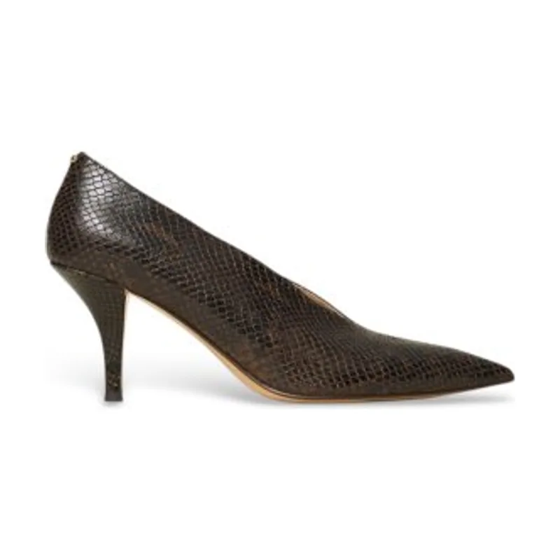 Zapatos de salón de piel con estampado de 262TGT070