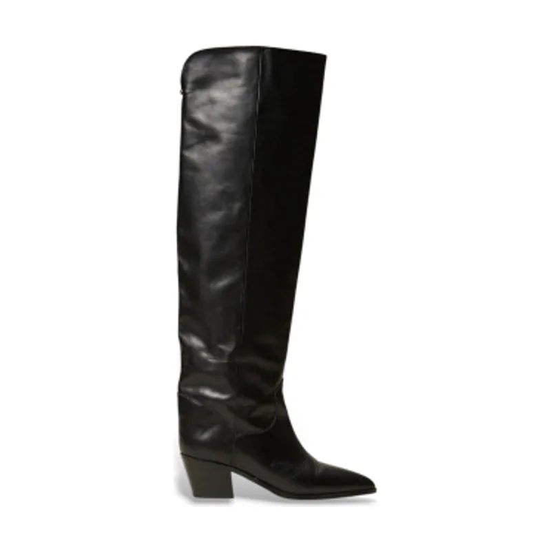 Twinset Botas mosqueteras de piel 262TGT046