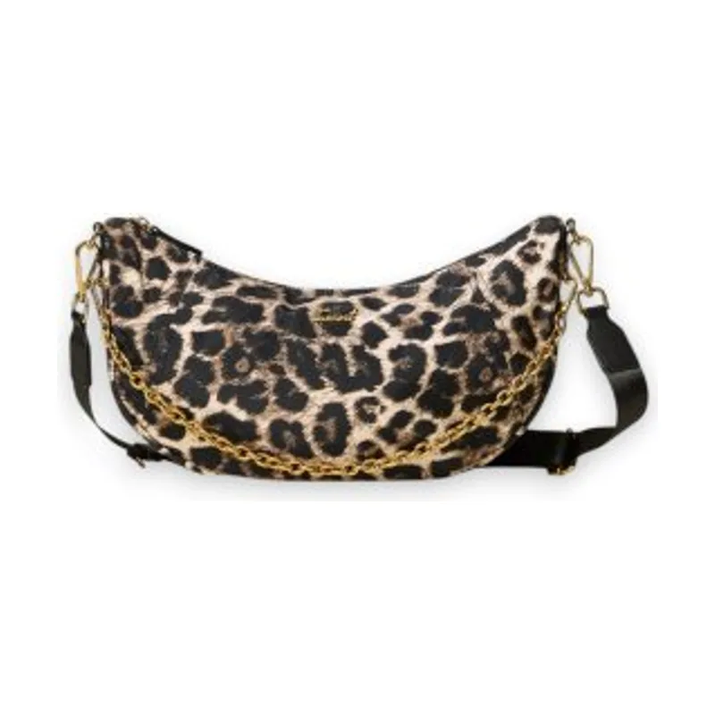 Twinset Bolso hobo con animal print 262TD8072