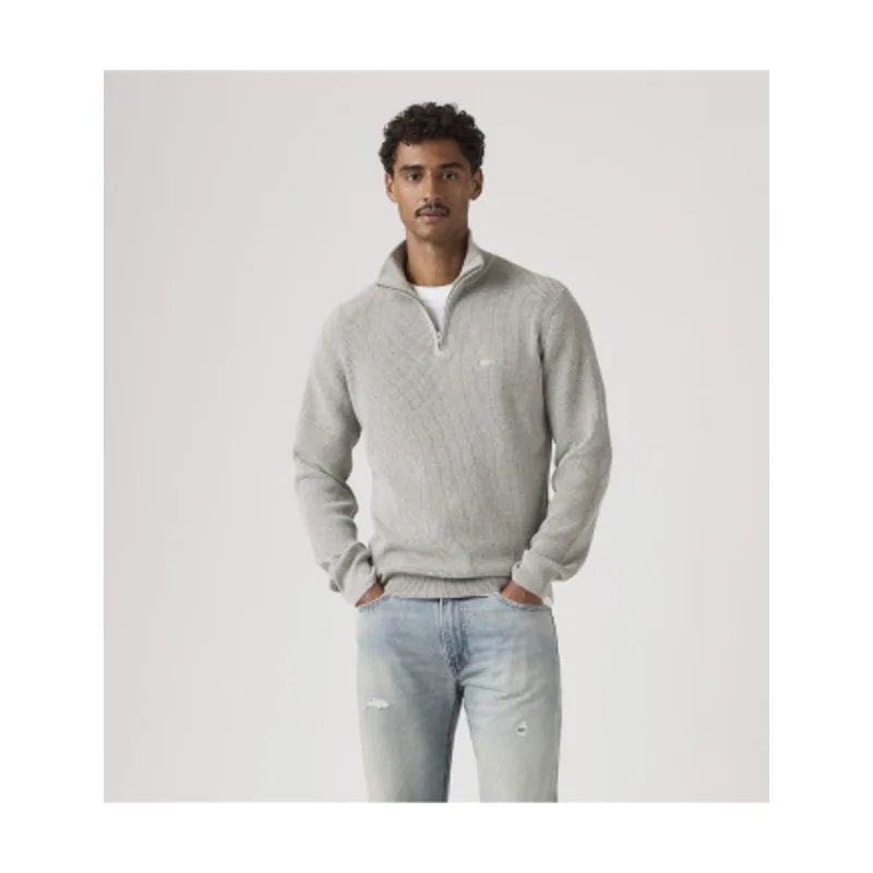 Levi's Jersey Housemark con cremallera de un cuarto 0058U-0002