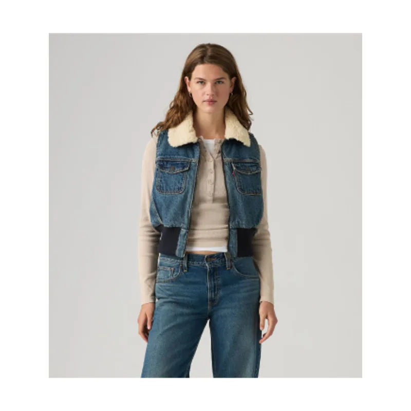 Levi's Chaleco tiny sherpa 0089F-0000