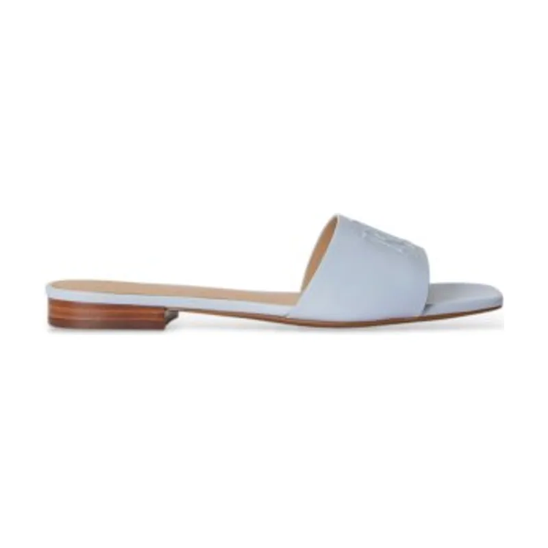 Lauren Ralph Lauren Sandalias tipo chancla Everley de napa 802959143011