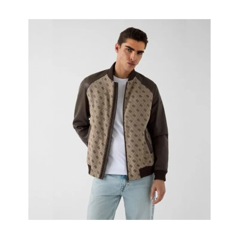 Guess Chaqueta bomber con monograma M6YL13W2804