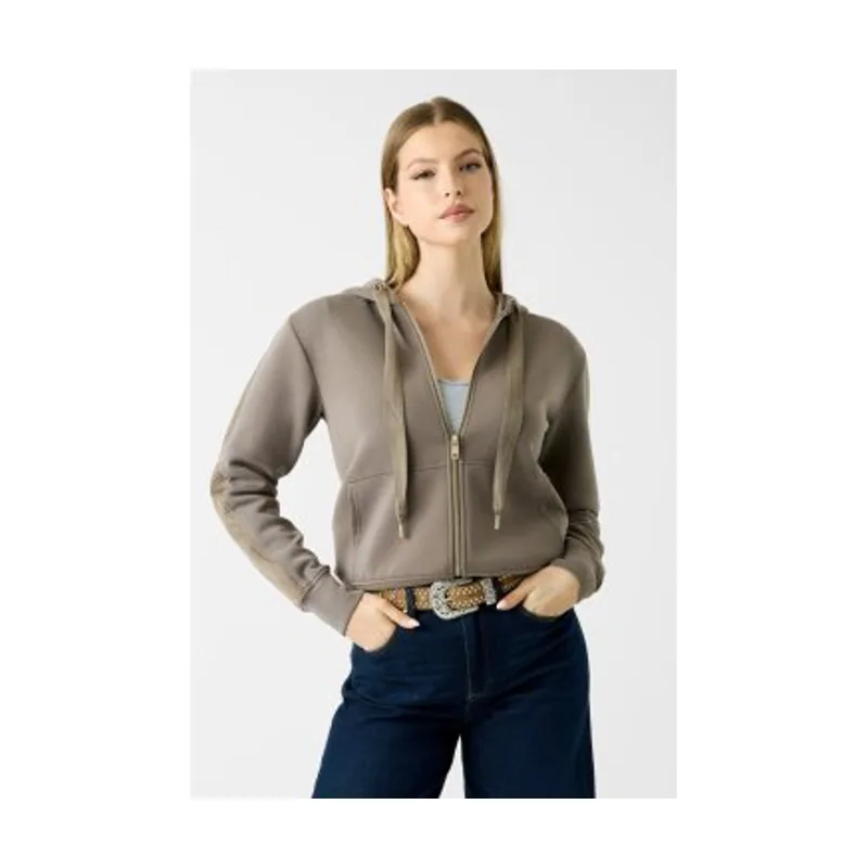 Guess Sudadera con pedrería W6YQ16K4354