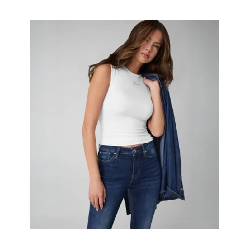 Guess Top Sin Mangas Mini Logo W6YP17K3881