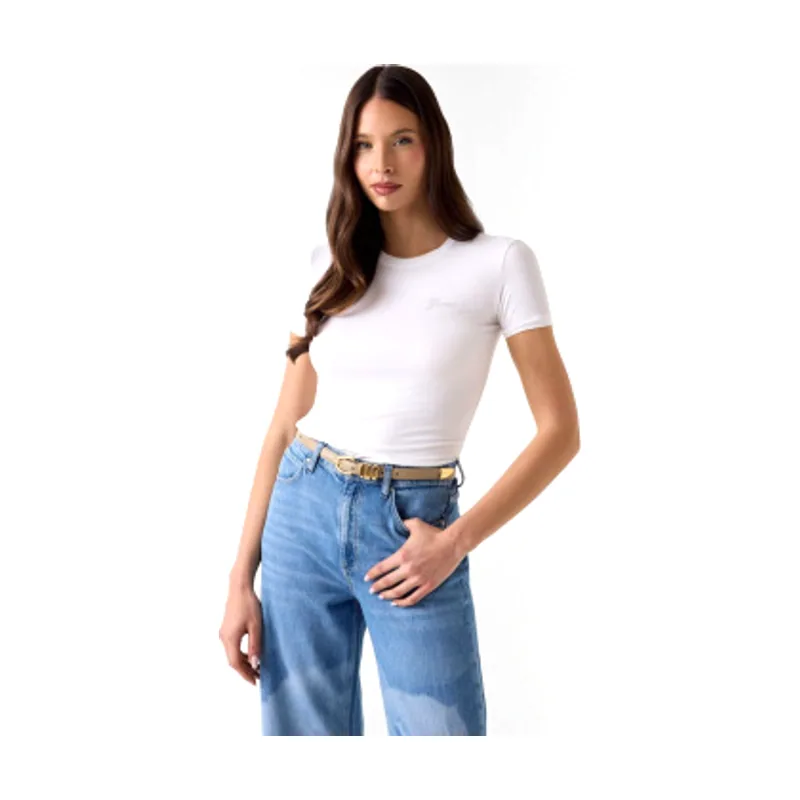 Guess Camiseta con logo de pedrería W6YI12K3751