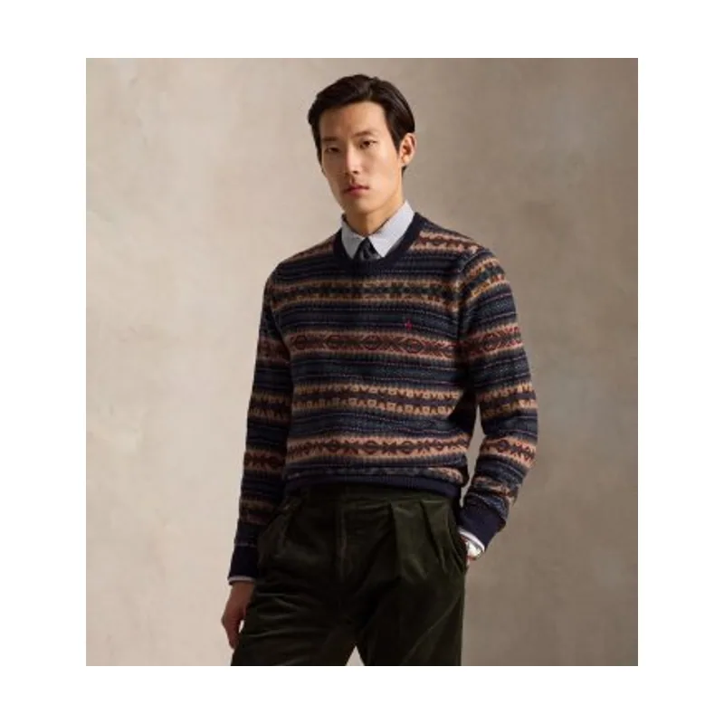 Jersey de lana Fair Isle 710B26783001