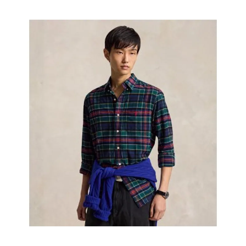 Polo Ralph Lauren Camisa de sarga técnica Custom Fit 710B30155001