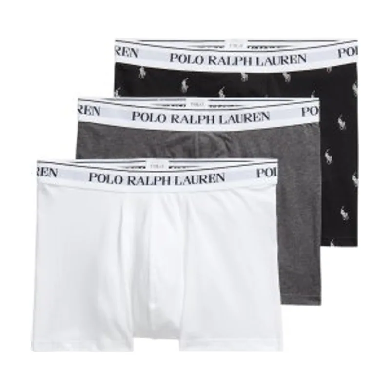 Polo Ralph Lauren Set de 3 bóxers clásicos de algodón 714830299156