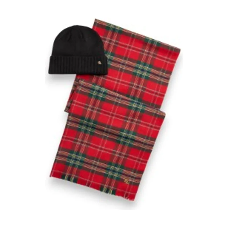 Lauren Ralph Lauren Set de bufanda y gorro de punto 454P23529004