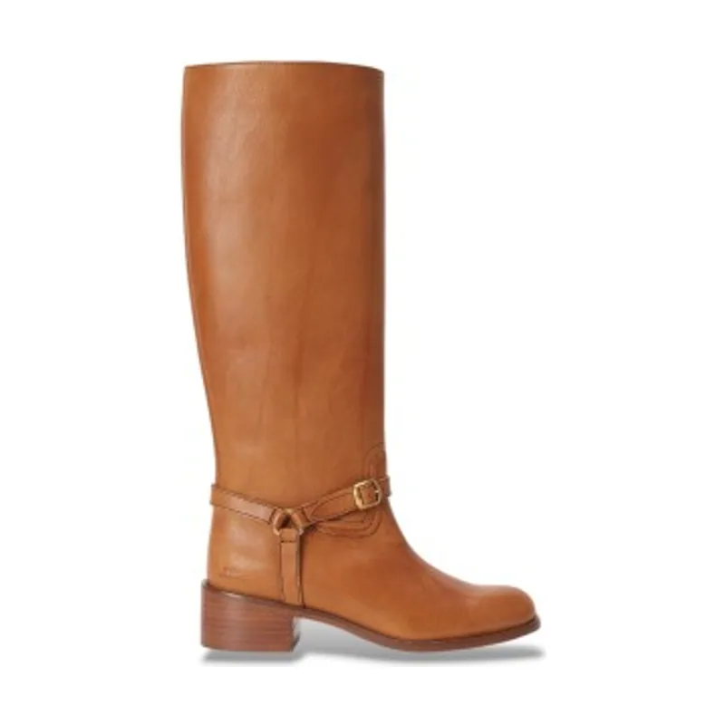 Polo Ralph Lauren Botas de Piel Altas 818963422001