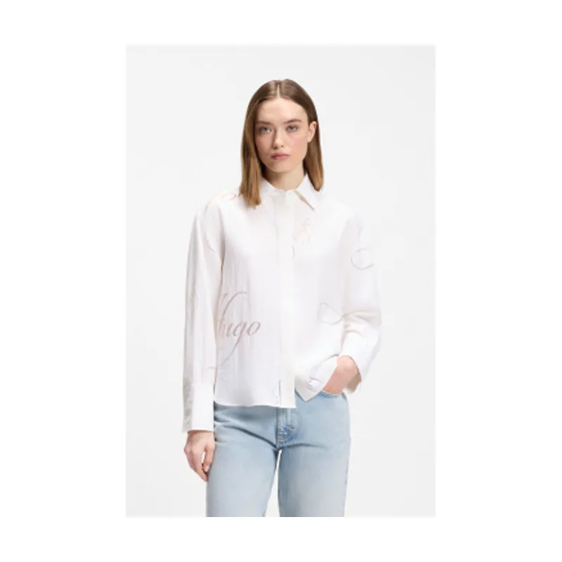 Hugo Blusa Echinacea estampado 50562585