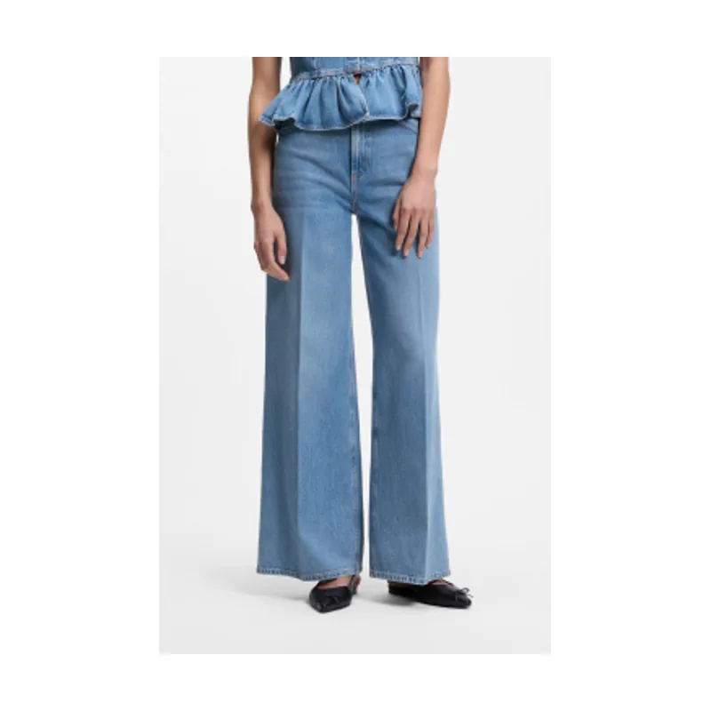Hugo Jeans de pernera ancha en denim 50563527