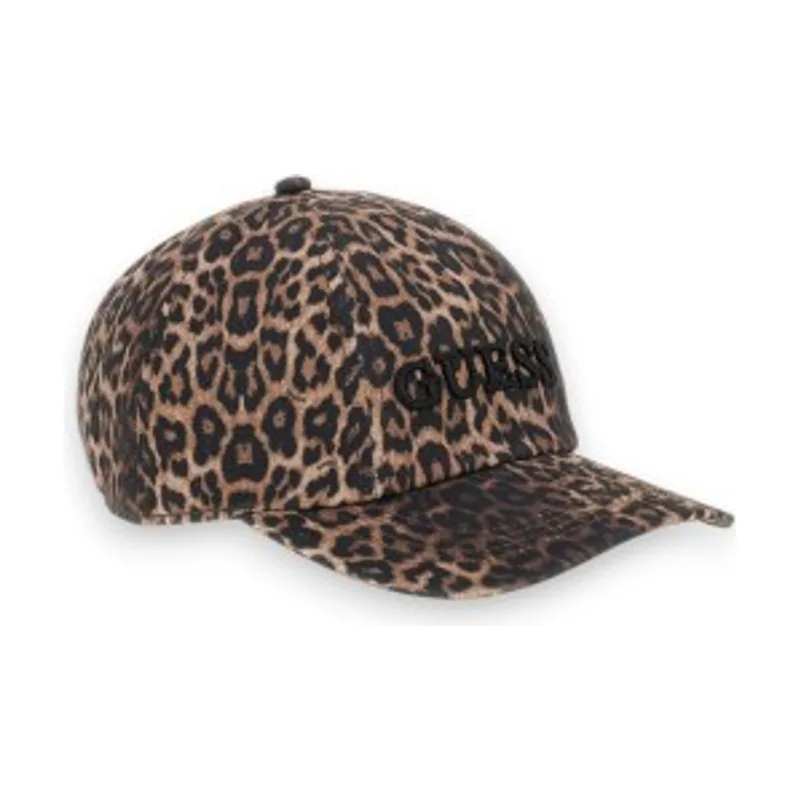 Guess Gorra de béisbol gabardina estampada AW5613COT01