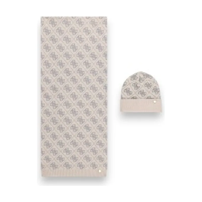 Guess Conjunto de gorro y bufanda GFBOXWP6401
