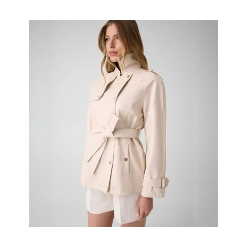 Guess Trench corta Marika de piel sintética W6BL65W4230
