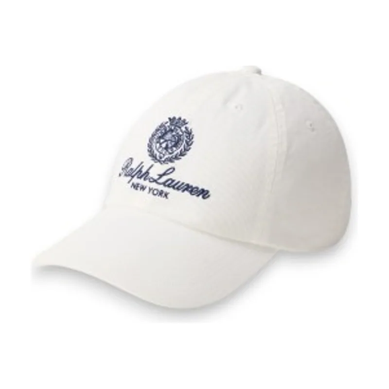 Polo Ralph Lauren Gorra de sarga con escudo bordado 710A13274004