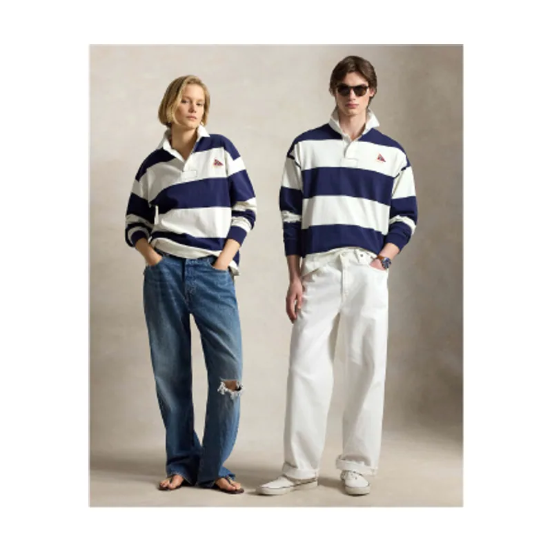 Polo Ralph Lauren Camiseta de rugby Big Fit de punto 710B19139003