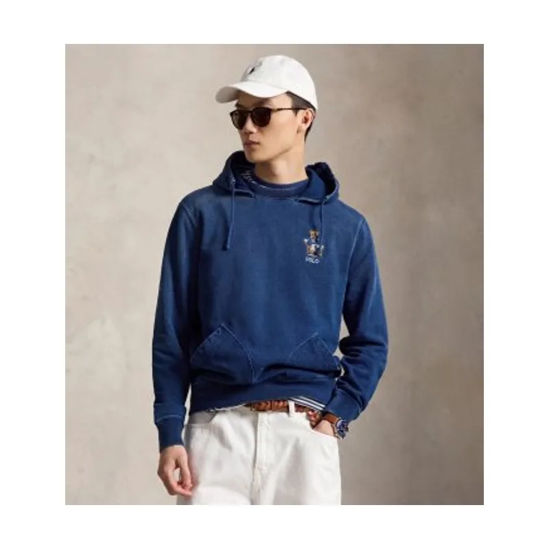 Polo Ralph Lauren Sudadera de rizo con capucha y Polo Bear 710B18563001